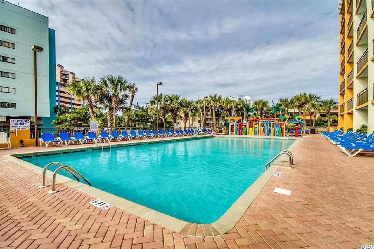 Azure Bliss Oceanfront Condo Sleeps 6 Myrtle Beach Exterior photo