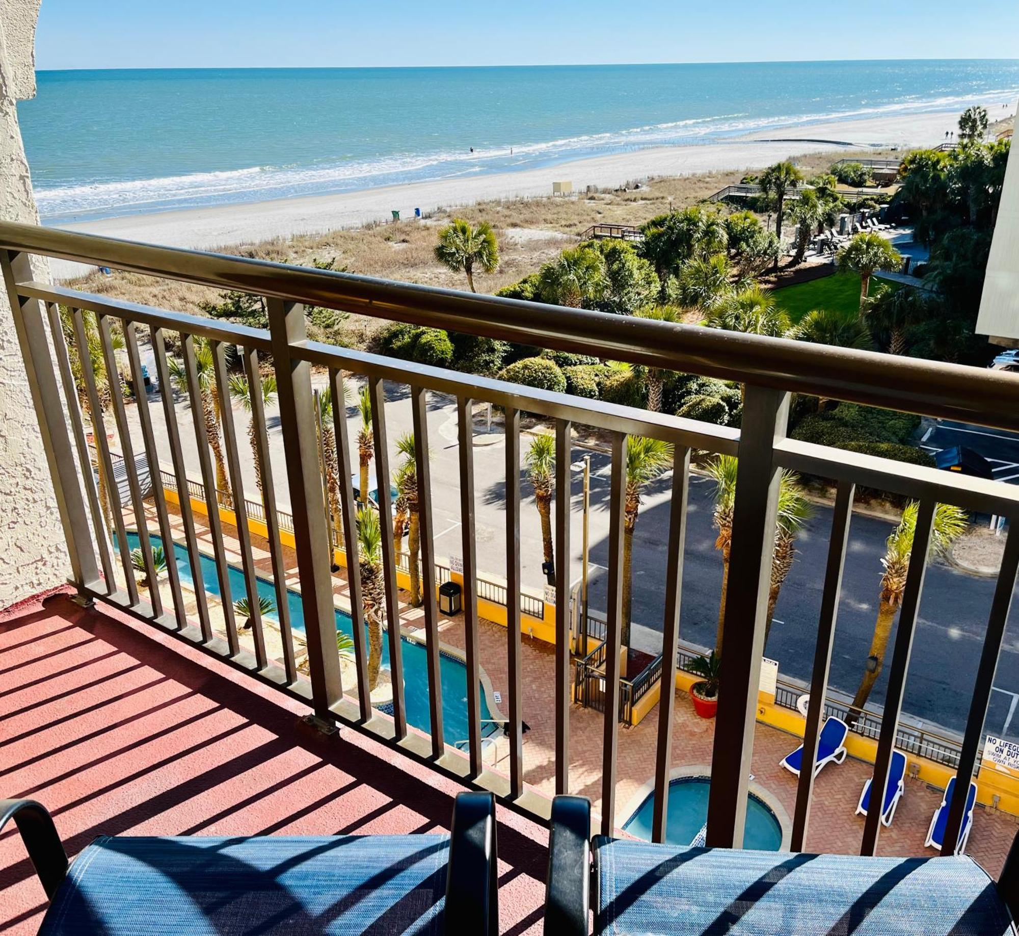 Azure Bliss Oceanfront Condo Sleeps 6 Myrtle Beach Exterior photo