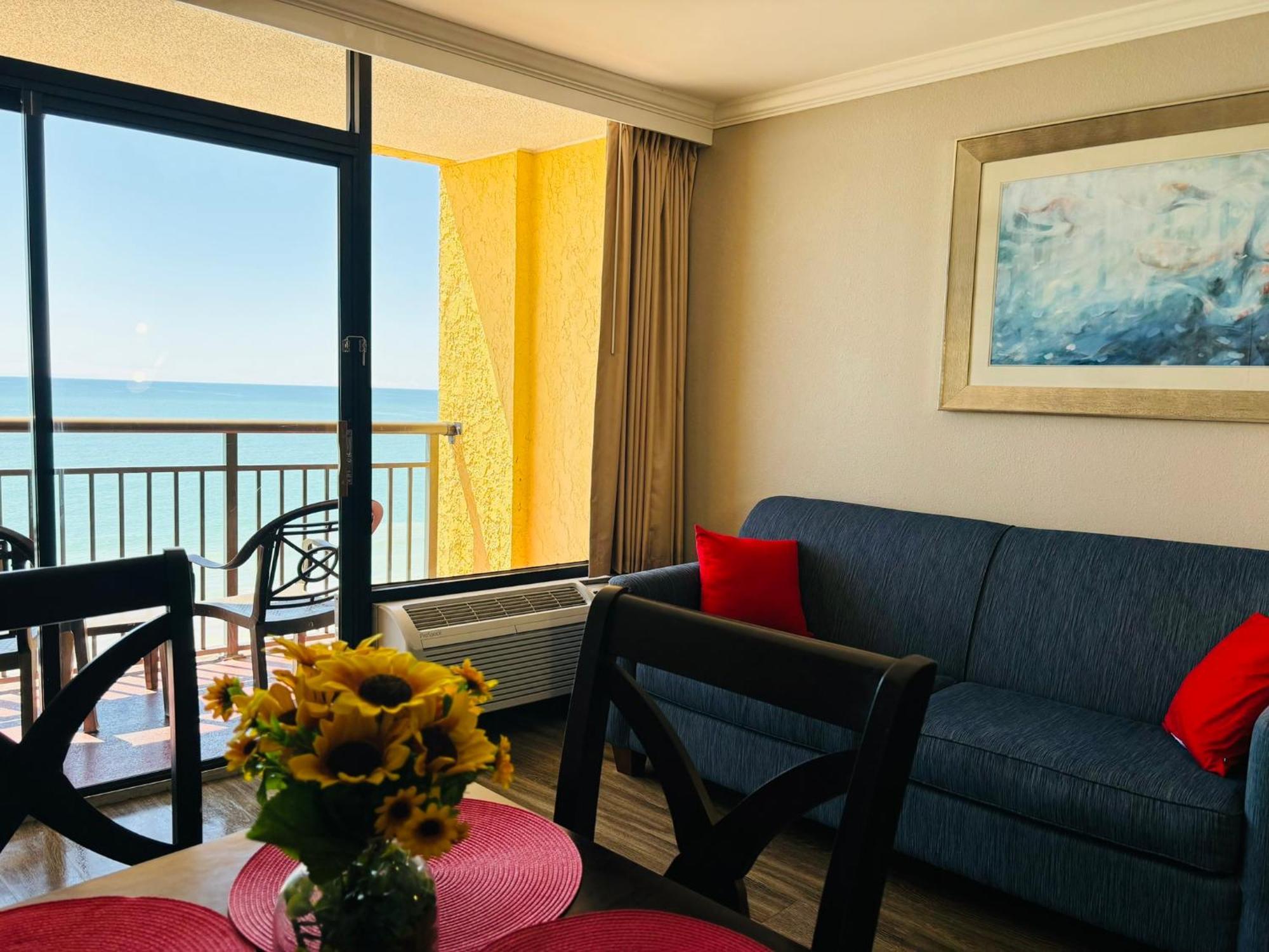 Azure Bliss Oceanfront Condo Sleeps 6 Myrtle Beach Exterior photo