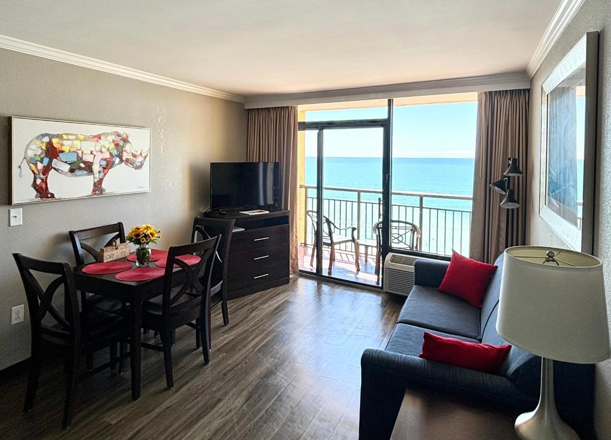 Azure Bliss Oceanfront Condo Sleeps 6 Myrtle Beach Exterior photo