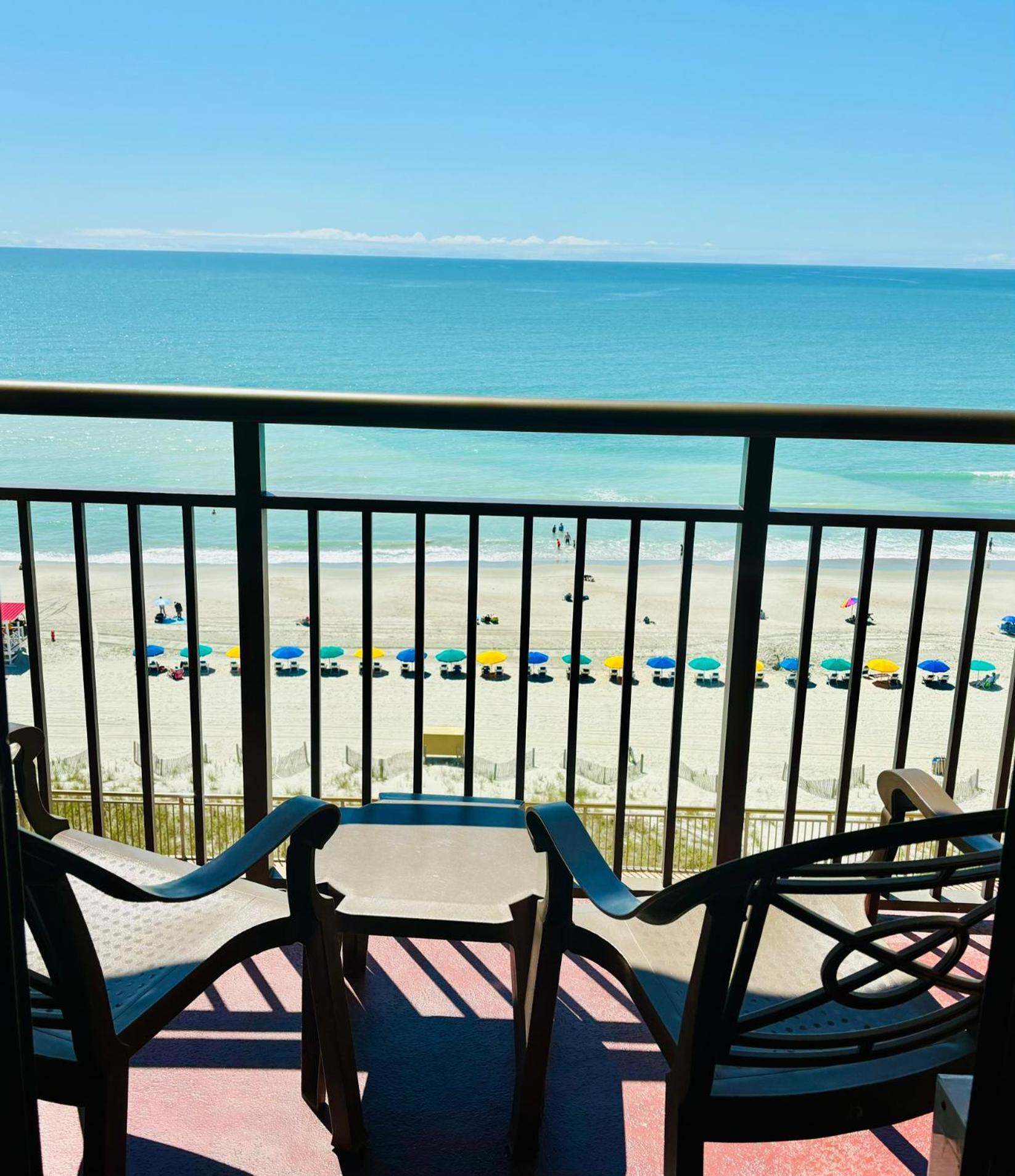 Azure Bliss Oceanfront Condo Sleeps 6 Myrtle Beach Exterior photo